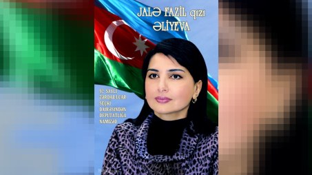 Deputatlığa namizəd Jalə Əliyeva seçicilərinə müraciət edib