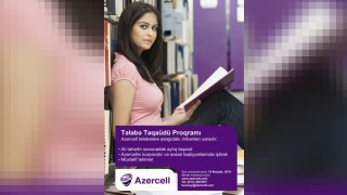 “Azercell” Tələbə Təqaüd Proqramı elan edir!