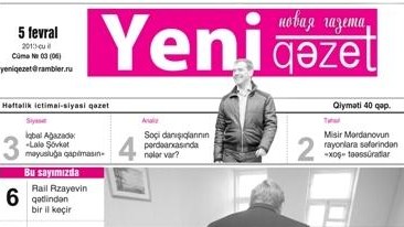 Tezliklə “Yeni qəzet” gəlir...