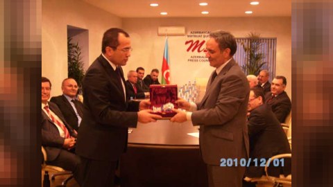 Türkiyənin media təmsilçiləri Bakıda...