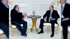 İlham Əliyev fransız aktyor Jerar Depardyeni qəbul edib