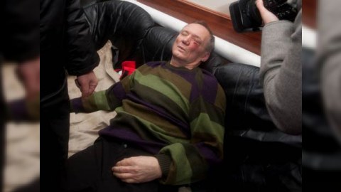 Belorusda müxalifət-milis toqquşması (Fotosessiya)
