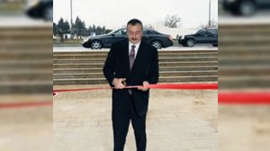 Oğuz-Qəbələ-Bakı su kəmərinin açılışı oldu