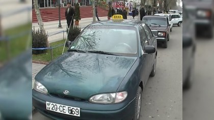 Gəncədə də şəxsi avtomobildən taksi kimi istifadə qadağan olunur
