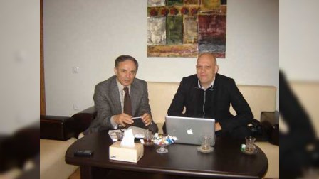 Əflatun Amaşov Beynəlxalq Media Müdafiə Təşkilatının böyük müşavirini qəbul edib