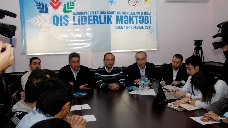 Gənclər deputatları “Cənnət Bağı”na aparırlar... (Fotolar)