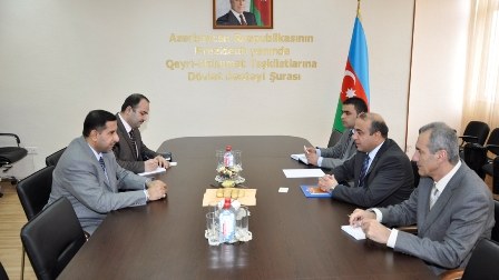 Azay Quliyev İraq səfiri ilə görüşüb