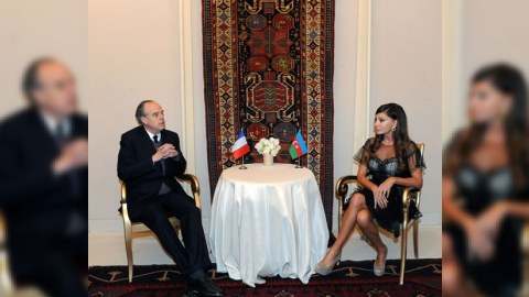 Mehriban Əliyeva fransız naziri Azərbaycana dəvət edib (FOTO)