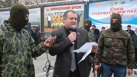 İqdırda erməni qətliamı bax belə qınandı (Fotosessiya)