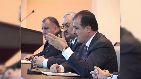 Elmar Vəliyev müşavirədə gəncəlilərə şad xəbər verdi (FOTOLAR)
