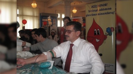 Deputat qanvermə aksiyası təşkil edib