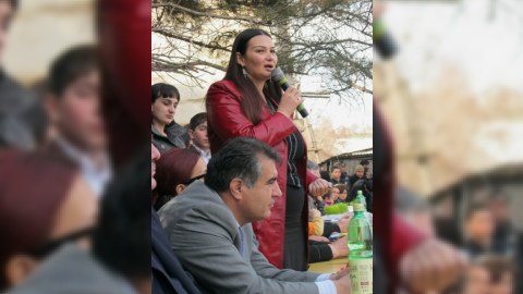 Azərbaycanın deputatı Gürcüstanda Novruz şənliklərinə qatılıb