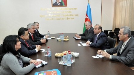 Şurada Türkiyə bələdiyyələr birliyi rəhbərləri ilə görüş oldu