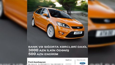 Ford fərqi hiss etdirir! ®