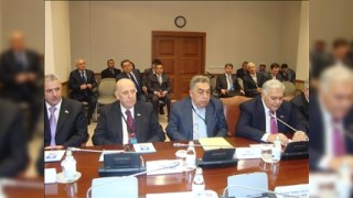 Oqtay Əsədov nümayəndə heyətilə birgə Astanada ... (FOTOLAR)