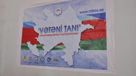 “VƏTƏNİ TANI” Ümumrespublika Kampaniyasının seçim turu oldu