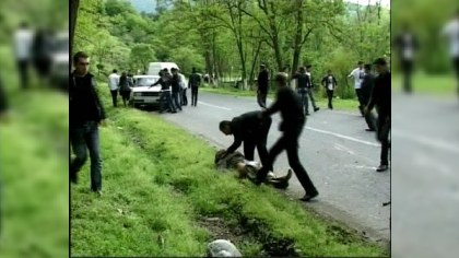 Zaqatalada paraşüt yarışına gedənlər qəzaya düşdülər (FOTOLAR)