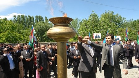 Zahid Oruc: "Bərdənin daha 2 kəndinə qaz verildi, bu iş davam edəcək" (FOTOLAR)