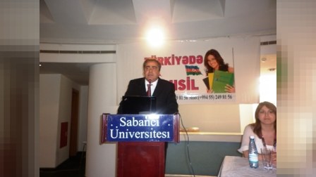 Bakıda “Sabancı Universitetinin tanıtımı” (FOTOLAR)