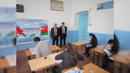 Gənclər Şəmkirdə kampaniya keçirdilər (FOTOLAR)