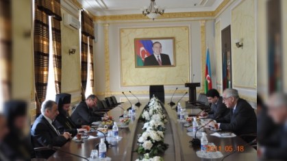 Hidayət Orucov Gürcüstan Patriarxının xüsusi nümayəndəsinə etirazını bildirib