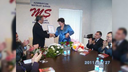Mətbuat Şurası jurnalist Arzu Şirinovanın 50 illiyini qeyd edib