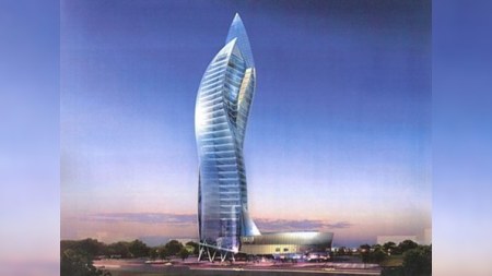 Dövlət Neft Şirkətinin 235 milyon dollarlıq dəbdəbəli ofisi...
