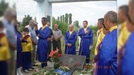 Asif Atanın məzarı ziyarət olunub