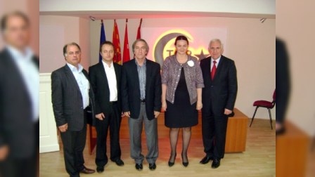 Qənirə Paşayeva Makedoniya türklərinin rəhbərlərilə görüşüb. 