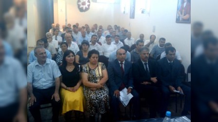 BAXCP məclisi toplandı, Mikayıl Rəhimov partiyadan istefa verdi (FOTOLAR)