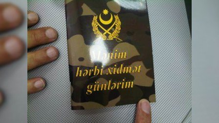Əsgərlər üçün gündəlik çap olunub