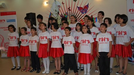 İnternat uşaqları Milli Ordu Gününü qeyd ediblər