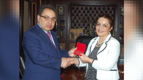 Abel Məhərrəmov Giresun Universitetinin rektor əvəzini qəbul edib 