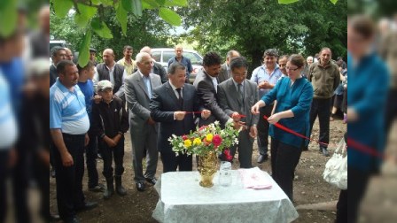 Qızıl Aypara Cəmiyyəti Qazaxın bir kəndini susuzluqdan xilas edib