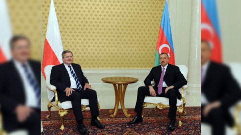 Azərbaycan və Polşa prezidentlərinin təkbətək görüşü olub