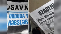"Azadlıq" və "Yeni Müsavat" Əflatun Amaşova cavab verdi