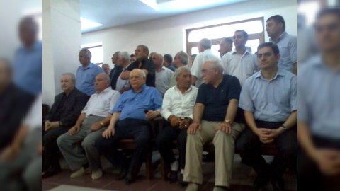 İsa Qəmbər və Əli Kərimli Ayaz Mütəllibovla görüşüblər (FOTO)