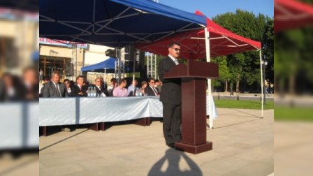 Deputat bir gündə iki tədbirdə iştirak edib (FOTOLAR)