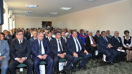 "Azərsu"yun sədri “Ceyranbatan"ın yubileyində işçilərini mükafatlandırdı (FOTOLAR)