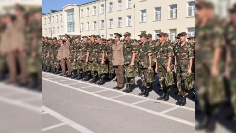 Kəmaləddin Heydərov FHN-nin Akademiyasında raport qəbul edib (FOTOLAR)
