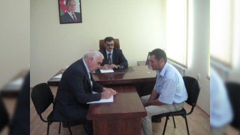 Deputat rayonda növbəti qəbul günü keçirib