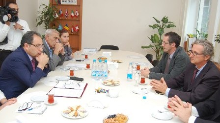 Abel Məhərrəmov BDU ilə əlaqələr qurmaq istəyən almanlarla görüşüb