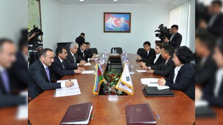“Azərsu”yun sədri Koreya hökuməti ila qrant sazişi imzaladı
