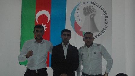 Ramil Səfərov adına idman zalı açıldı (FOTOLAR)