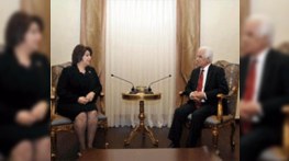 Gülər Əhmədova Dərviş Əroğluna Azərbaycanın dəstəyindən danışıb