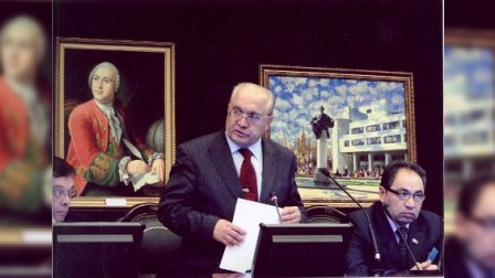 Abel Məhərrəmov Lomonosovun xatirə tədbirindən qayıdıb (FOTOLAR)