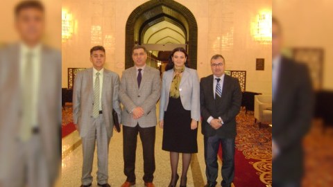 Azərbaycan deputatları İraq Türkmən Cəbhəsinin lideri ilə görüşüblər (FOTO)