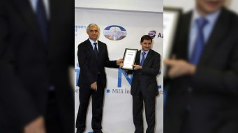 “Azərsu”yun internet saytı mükafatlandırılıb