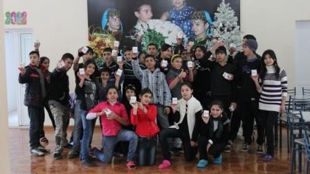 AZFP Co. şirkətinin nümayəndələri Uşaq evlərini ziyarət ediblər - FOTOLAR