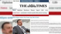 “The Times” qəzeti 2012-ci ilin ən nüfuzlu şəxslərinin siyahısını hazırlayıb